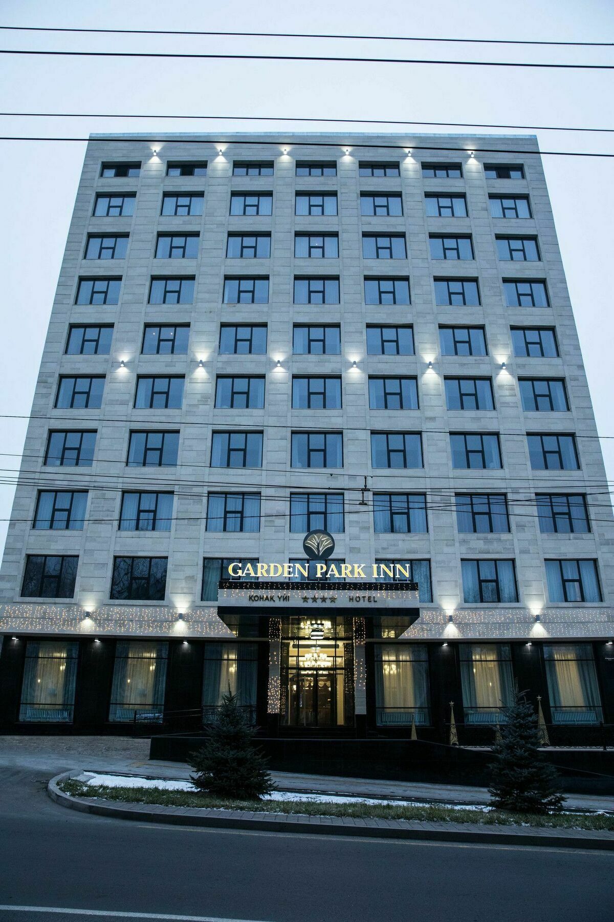 Garden Park Inn Almatî Exterior foto